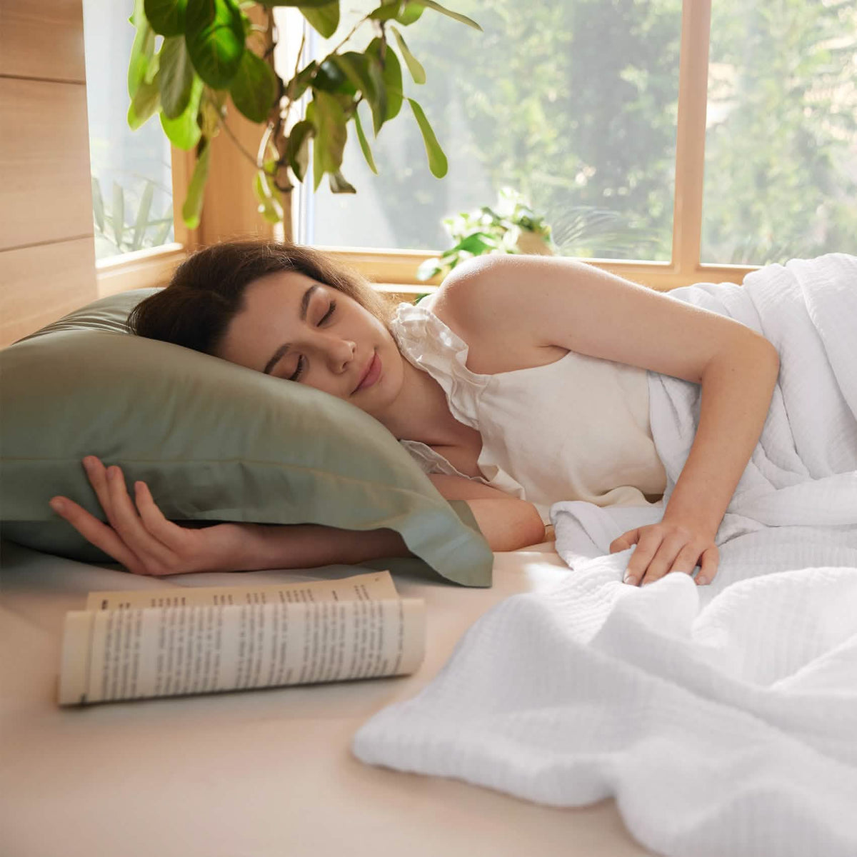 100% Cotton Gauze Spring Throw Blanket