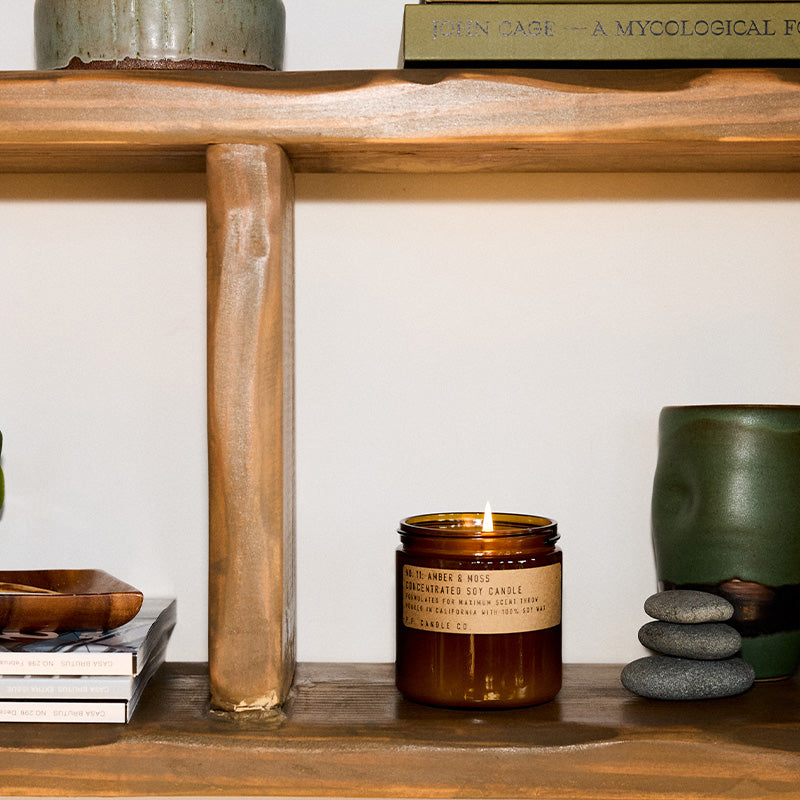 Amber & Moss – Large Concentrated Candle