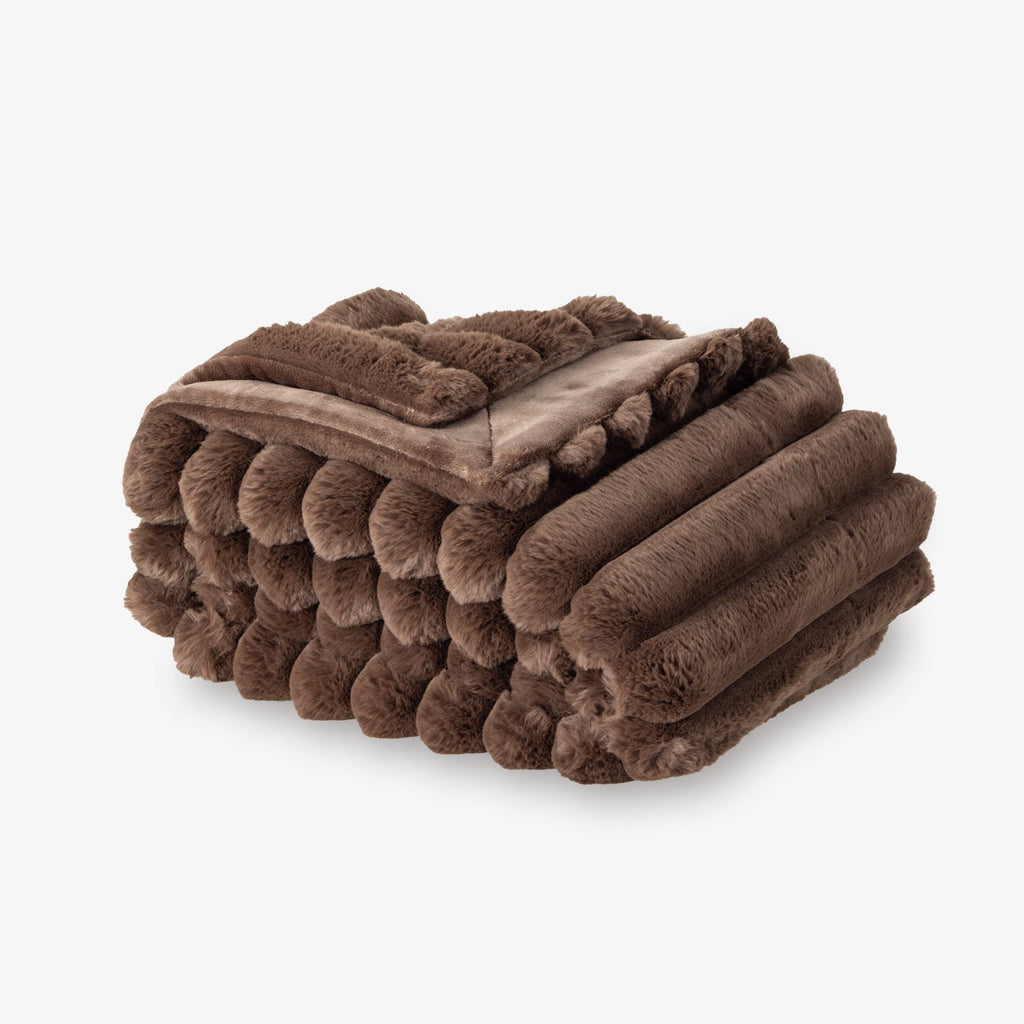 Acadia Faux Fur Throw