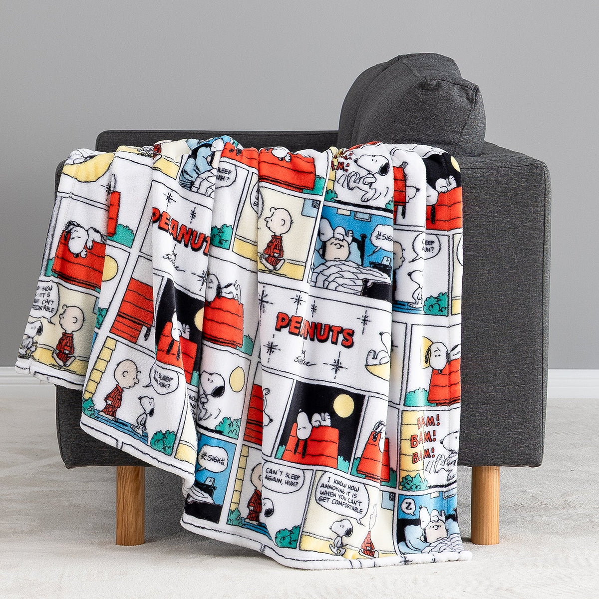Peanuts® VelvetLoft® Throw