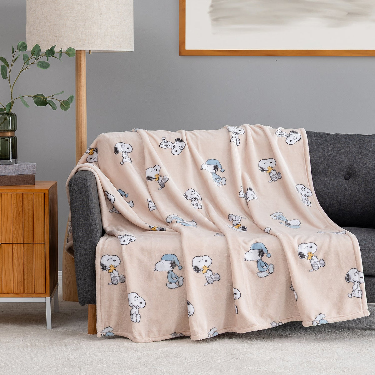 Peanuts® VelvetLoft® Throw