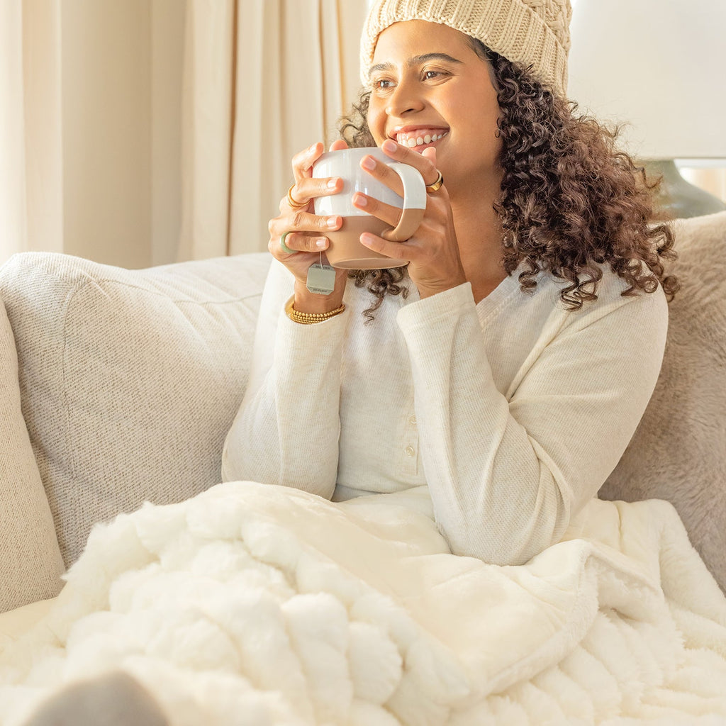 Acadia Faux Fur Throw