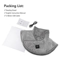 Electric Heating Shoulder Neck Pads Cervical Shawl Massager Cervical Brace Wrap Thermal Compress Relieve Fatigue Warm Back