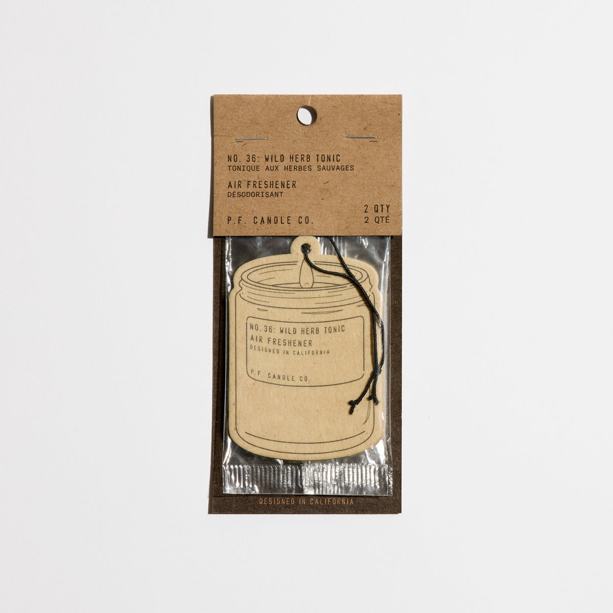 Wild Herb Tonic – Air Freshener 2-Pack