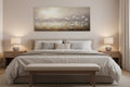 Golden Meadow Serenity Canvas Wall Art